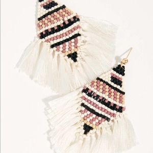 NEW Free People Siesta Beaded Earrings